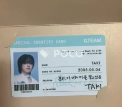 &TEAM タキ Back to Life POP-UP 購入特典