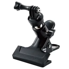 新品 エレコム GoPro HERO10/9/8/7/6/5/MAX クリップマウント GoPro汎用 簡単固定 クランプ式 360°回転 ブラック AC-MBCP03BKのサムネイル