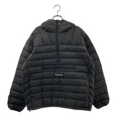 SUPREME / シュプリーム | 2025AW | PERTEX Micro Down Half Zip Hooded Pullover / パーテックス ハーフジップ フーデッド ダウンジャケット | S | ブラック | メンズ