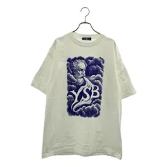Y's.... / ワイズビー | WIND PRINT プリント Tシャツ | 3 | ホワイト | メンズ