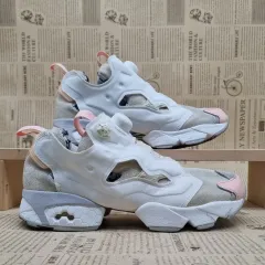 リーボック インスタポンプフューリー 薄ピンク スニーカー 24センチ