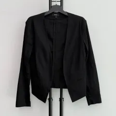 正規品 Theory セオリー ブラック ノーカラー ジャケット
