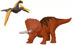 【中古】おもちゃ プテラノドン＆トリケラトプス 「ミニフィギュア ボックスアソート 2024 第1弾 『ジュラシック・ワールド』」