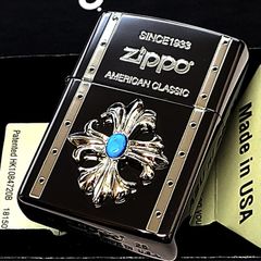 ZIPPO ジッポーライター ZYA クロスメタルBLACK CRBK-I - メルカリ