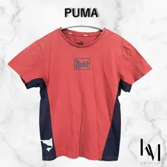 PUMA プーマ Tシャツ 150cm レッド ブラック キッズ ジュニア