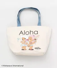 ハワイアン アロハマプア トートバッグ マプアちゃん カバン レディースバッグ ミニトート プレゼント ハワイアン雑貨 サーフィン 西海岸インテリア サーフィン サーファー ロコガール プルメリア 人気 可愛いのサムネイル