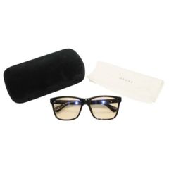 GUCCI グッチ サングラス アイウェア GG0746S 005 サイズ57□17-145 シェリーライン ブラック 美品 中古 4a000287 GUCCI グッチ サングラス アイウェア GG0746S 005 サイズ57□17-145