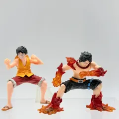 ONE PIECE DG モンキー・D・ルフィ(ルフィ) エース ミニフィギュア 2種 (D56)