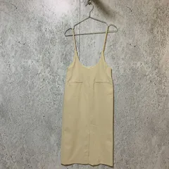 NATURAL BEAUTY BASIC ナチュラルビューティーベーシック ドビー カルゼ サロペット オフホワイト Sサイズ 〇□のサムネイル