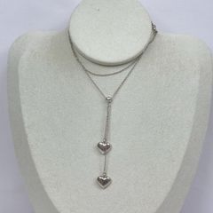 Tiffany&CO. ティファニー 3ドロップリーフネックレス - メルカリ