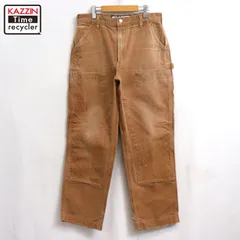 00s USA製 Carhartt ダブルニー ダック ペインターパンツ メンズ Lサイズ相当のサムネイル