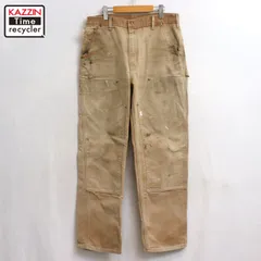 00s USA製 Carhartt ダブルニー ダック ペインターパンツ メンズ Lサイズ相当のサムネイル