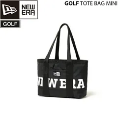 ニューエラ ゴルフ トートバッグ NEWERA TOTEバック ミニ ブラック 約6L GOLF ポリエステルのサムネイル