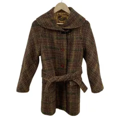 ETRO(エトロ) コート サイズ42 M レディース - ブラウン×ダークイエロー×マルチ 長袖/秋/冬のサムネイル