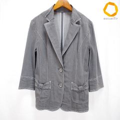 美品】Leilian レリアン 千鳥格子 テーラードジャケット 9号 日本製