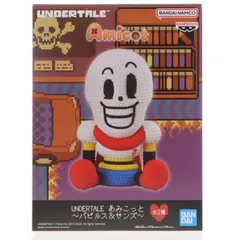 パピルス UNDERTALE(アンダーテイル) あみこっと〜パピルス&サンズ〜 フィギュア プライズ(2732684) バンプレスト