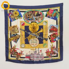 ☆最終お値下 HERMES カレ90 スカーフ ニューオーリンズ ジャズ - メルカリ
