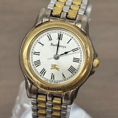☆超美品！バーバリー 5421-H11399 ピンクレディース腕時計 動作良好