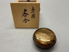 ボンボニエール銀製 菊花紋 鶴模様 小物入れ 木箱付き - メルカリ