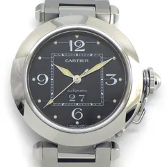 カルティエ Cartier 腕時計 パシャC W31053M7 ブラック文字盤 デイト 夜光針/インデックス SS 自動巻き 【中古】のサムネイル