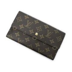 [中古] LOUIS VUITTON ルイヴィトンポルトフォイユ インターナショナル茶色モノグラムキャンバスA