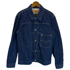 【中古】　Levi's × BOSS　デニムジャケット　Gジャン　トラッカージャケット　アウター　10000着限定モデル　赤タブ　スモールe　アドバタイジング　オーバーサイズ　アメカジ　古着　/0134