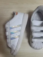 アディダス SUPERSTAR ベルクロ キッズ スニーカー