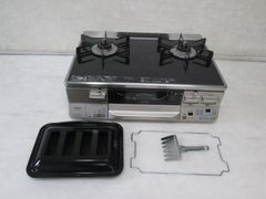 調理器具 万代店 リンナイ ガステーブル LP ラクシエ RTS65AWK14RG-CR