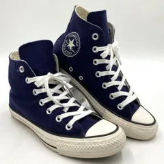 Converse コンバース オールスター スニーカー 24.0cm ハイ キャンバス ネイビー