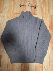 2 INTHERAW フルジップアップ ニット