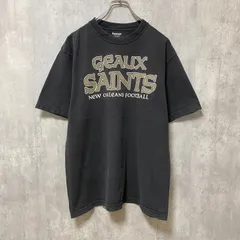 Reebok　リーボック　半袖プリントTシャツ　黒　ブラック　レトロ　デザイン　個性的　クルーネック　春夏服　古着