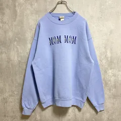 Lee　リー　長袖ロゴ刺繍スウェット　トレーナー　水色　ライトブルー　レトロ　秋冬服　Lサイズ　古着