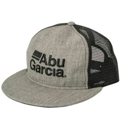 AbuGarcia アブガルシア フラットビルメッシュキャップ GRAYのサムネイル