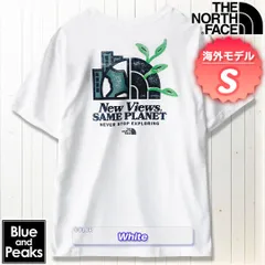 THE NORTH FACE 半袖Tシャツ New Views Same Planet Tee, カラー；White, サイズ；S
