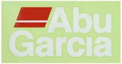 AbuGarcia アブガルシア カッティングステッカー 160mm レッド&ホワイトのサムネイル