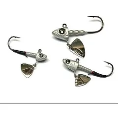 NISHINE ニシネルアーワークス スメルトヘッドフィネス 5.0g(3/16oz)- Hook:#2/0 1 パールホワイトのサムネイル