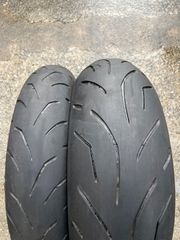 正*郎様 ダンロップ α13sp 110/70-17 と 140/70-17 ま - メルカリ