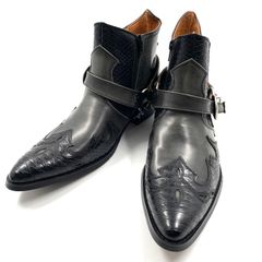 Rare Richard Smith ウエスタン ヒールブーツ パイソン 未使用 - メルカリ