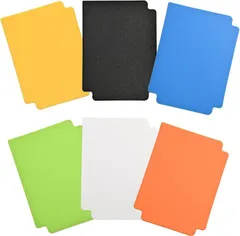 kaoco カードセパレーター 120枚セット 6色 トレーディングカード 仕切り板 ポケモンカード 遊戯王 ワンピースカード デッキケース用 整理 収納 PP製 プラスチック 分類 (120枚)