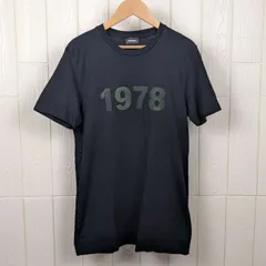 ​ディーゼル　DIESEL 　Tシャツ　1978 ロゴプリント　ブラック　メンズ Sサイズ
