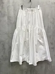 CIAOPANIC TYPY チャオパニックティピー ドロストギャザーボリューム スカート sizeONE/ホワイト ■◇ レディース