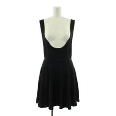 スナイデル SNIDEL ジャンパースカート ジャンスカ ワンピース ミニ 0 黒 ブラック /KU ■GY60