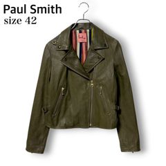 Paul Smith ポールスミス ライダースジャケット ダブル マルチ