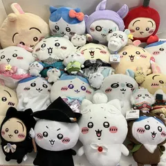 ◆ちいかわ 26点 まとめ商品 ぬいぐるみ ミニぬいぐるみ うさぎ ハチワレ モモンガ エニマイクジなど 現状品