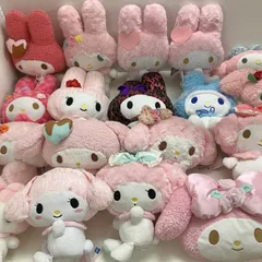 ◆ Sanrio サンリオ 約20点 まとめ商品 マイメロディ マイメロ ぬいぐるみ 現状品