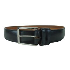 PRADA プラダ ブラックレザーベルト 箱付 国内正規品 85 伊勢丹購入品