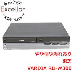 動作品 東芝 VARDIA RD-W301 VHS一体型HDD/DVDレコーダー - メルカリ