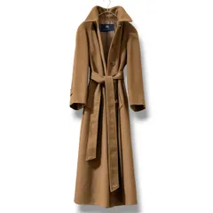 極美品★上質カシミヤ100％★BURBERRY ロングコート 40 キャメルのサムネイル