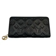 ルイヴィトン LOUIS VUITTON 長財布 ジッピーウォレット M81510 ブラック メンズ