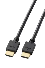 新品 エレコム HDMI ケーブル 1.5m ハイスピード 4K/30Hz ARC対応 金メッキ 3重シールド 【HIGH SPEED with ETHERNET認証済み】 テレビ・プロジェクター・パソコン・ゲーム機に ECDH-HD14E15BK